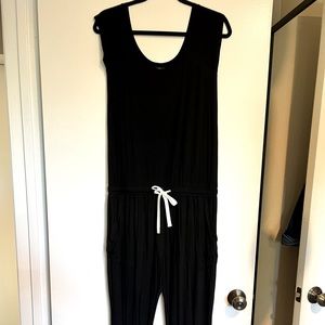 Vici Black Jogger Jumpsuit